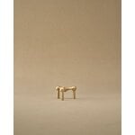 STOFF Copenhagen STOFF Nagel candleholder, brushed brass, view 2
