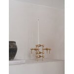 STOFF Copenhagen STOFF Nagel candleholder, brushed brass, view 13