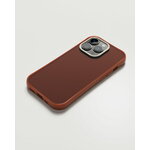Nudient Form Case for iPhone, clear brown