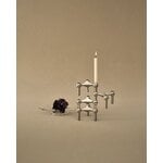 STOFF Copenhagen STOFF Nagel candleholder, set of 3, brushed chrome, view 2