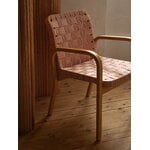 Artek Aalto Armchair 45, honey - natural/red webbing, decoration image