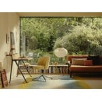 Vitra Courier desk, natural oiled oak veneer - deep black, decoration image