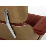 Vitra Eames Lounge Chair, new size, cherry - Calma brandy 07, decoration image