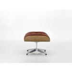 Vitra Eames Lounge Ottoman, cherry - Calma brandy 07, decoration image