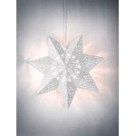 Airam Leena metallitähti, 30 cm, valkoinen, näkymä 2