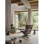 Vitra Stool, model A, dark walnut, decoration image