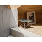 Vitra Table d'appoint Eames LTR, linoléum bleu fumé - bleu ciel, image décorative