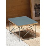 Vitra Table d'appoint Eames LTR, linoléum bleu fumé - bleu ciel, image décorative