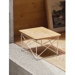 Vitra Table d'appoint Eames LTR, châtaignier - blanc, image décorative