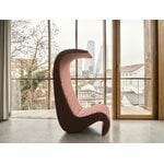 Vitra Amoebe Lounge Chair, Cento 12 Dunkelrot Melange, dekorationsbild