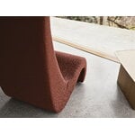 Vitra Amoebe Lounge Chair, Cento 12 Dunkelrot Melange, dekorationsbild