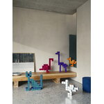 Vitra Panton Cubes Duck figurine, chrome, view 2