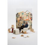 Vitra Bascule penkki, Iroko cream, näkymä 4