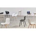 HAY About A Stool AAS32, 65 cm, white 2.0 - lacquered oak - steel
