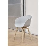 HAY About A Chair AAC22, concrete grey - rovere