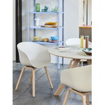 HAY CPH20 2.0 table, 120 cm, lacquered oak - white laminate, decoration image