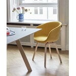 HAY CPH30 2.0 table, 200 x 90 cm, lacquered oak - grey linoleum