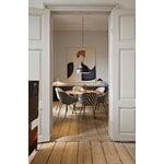 HAY CPH25 round table, 140 cm, lacquered oak