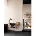 Carl Hansen & Søn AB019 työpöytä, 120 x 60 cm, öljytty tammi - ruostumaton teräs, sisustuskuva