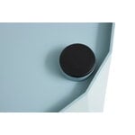 HAY Facet cabinet, high, misty blue, decoration image