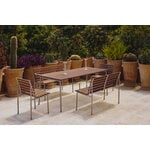 HAY Traverse dining bench, heat treated oiled ash, view 2