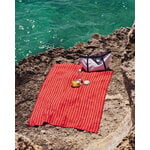 HAY Outdoor Market throw, beige - red, view 2