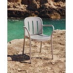 HAY Deville käsinojallinen tuoli, silver grey, näkymä 15