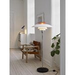 Louis Poulsen PH 80 floor lamp, chrome plated