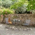 Lafuma Mobilier Balcony folding table, 70 x 64 cm, CB titane, decoration image
