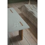 Eberhart Furniture Arnold coffee table, light concrete - light oak, decoration image