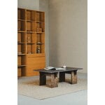 Eberhart Furniture Arnold coffee table, dark concrete - dark oak, decoration image