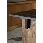 Eberhart Furniture Arnold coffee table, dark concrete - dark oak, decoration image