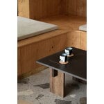 Eberhart Furniture Arnold coffee table, dark concrete - dark oak, decoration image