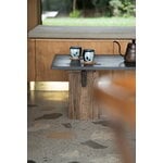 Eberhart Furniture Arnold coffee table, dark concrete - dark oak, decoration image