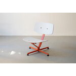 Raawii Arba lounge chair, plywood, orange - light grey, decoration image