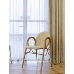 Brdr. Krüger Arkade dining chair, oiled oak - brass - Moss cream, decoration image