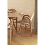Brdr. Krüger Arkade dining chair, oiled oak - brass - Moss cream, decoration image
