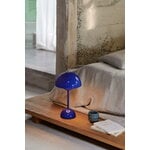 &Tradition Flowerpot VP9 portable table lamp, cobalt blue