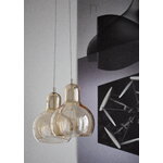 &Tradition Mega Bulb SR2 pendellampa, guld - transparent sladd