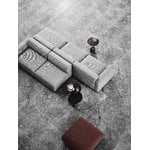 &Tradition Lato LN8 coffee table, black - Emperador marble
