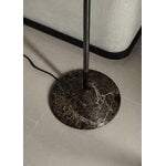&Tradition Gio LN28 floor lamp, Emperador marble - dark chrome - ecru, view 10