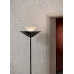 &Tradition Gio LN28 floor lamp, Emperador marble - dark chrome - ecru, view 7