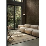 &Tradition Gio LN28 floor lamp, Emperador marble - dark chrome - ecru, view 11