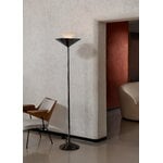 &Tradition Gio LN28 floor lamp, Emperador marble - dark chrome - ecru, view 12
