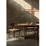 &Tradition Numbra TY1 pendant, tumbled aluminium - lacquered oak, view 9