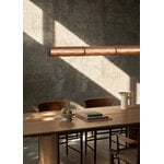 &Tradition Numbra TY1 pendant, tumbled aluminium - lacquered oak, view 8