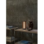 &Tradition Numbra TY3 portable lamp, tumbled aluminium - lacquered oak, view 12