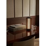 &Tradition Numbra TY3 portable lamp, tumbled aluminium - lacquered oak, view 15
