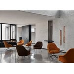&Tradition Rely HW140 lounge chair, tube base, high, polished aluminium - Saxion 0397, vista 5