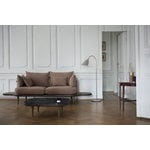 &Tradition Fly SC3 sofa with sidetables, smoked oak - Hot Madison 093, decoration image